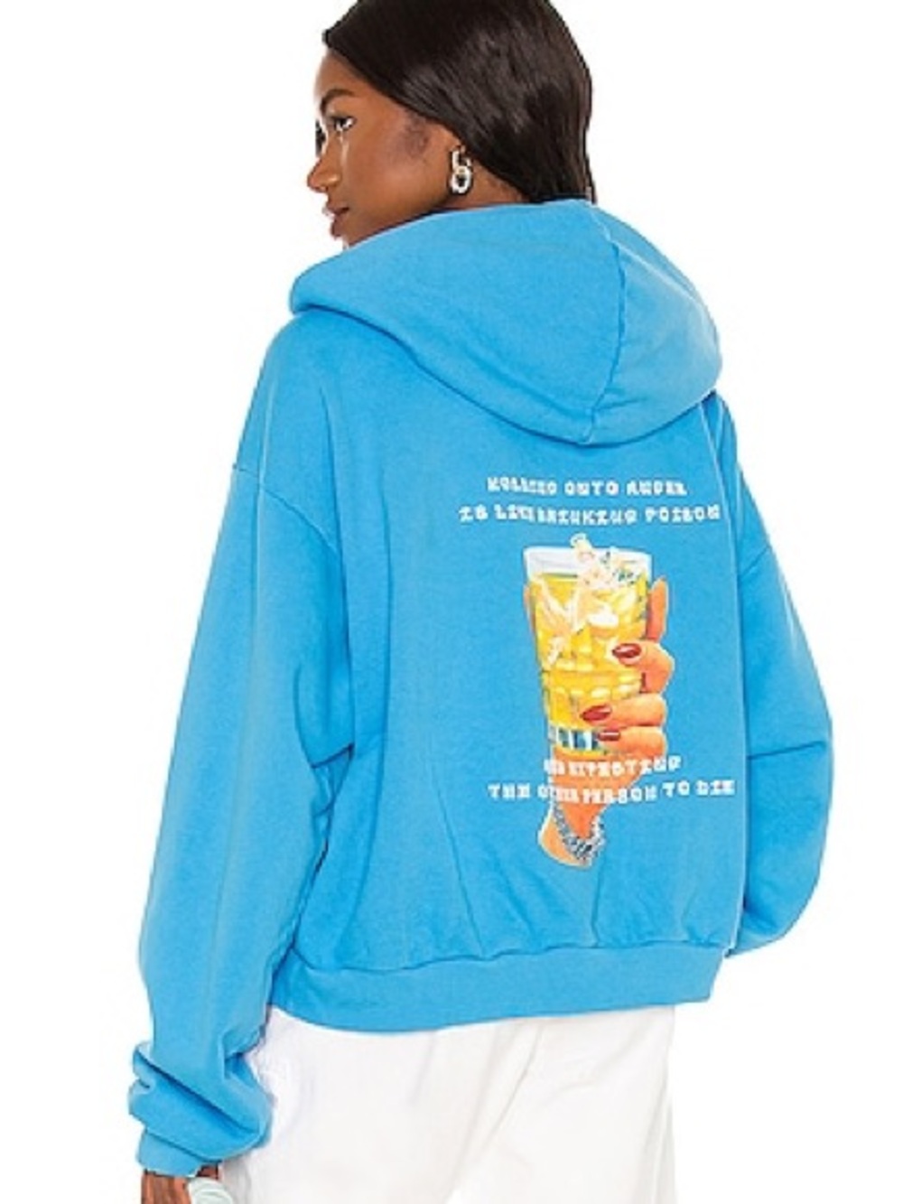 Boys Lie Blue Let It Go Hoodie